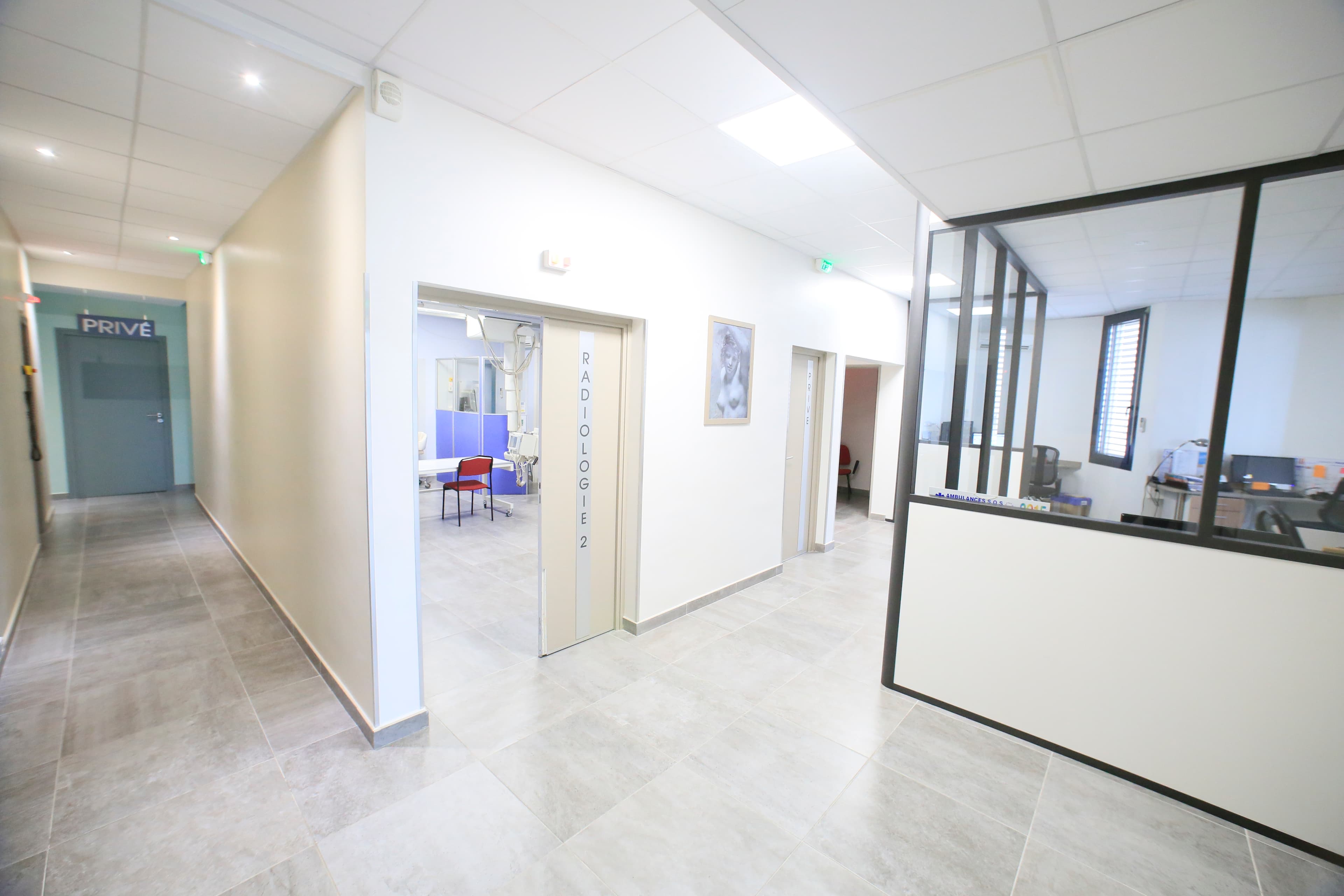 Intérieur du centre